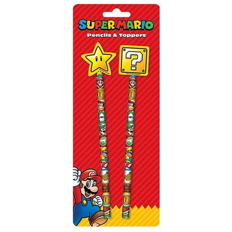 Set 2 Matite Super Mario