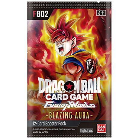 Dragon Ball Super Card Fusion World FB02 EU 1 Busta