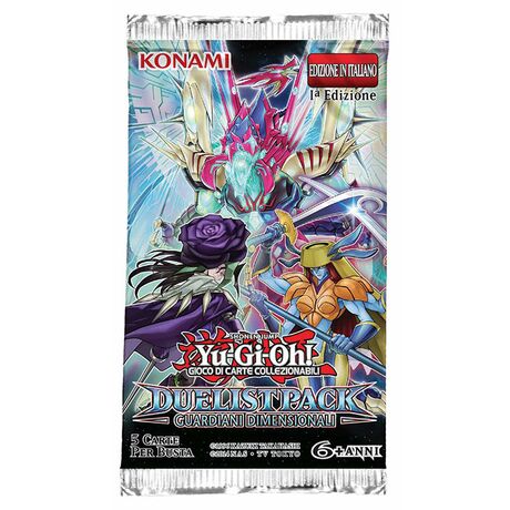 YUGI Duelist Pack Guardiani Dimensionali 1 Busta TCG216