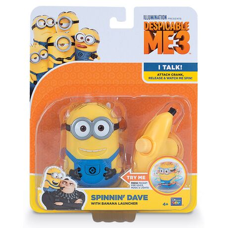 Despicable Me 3 Spinning Dave 20129B