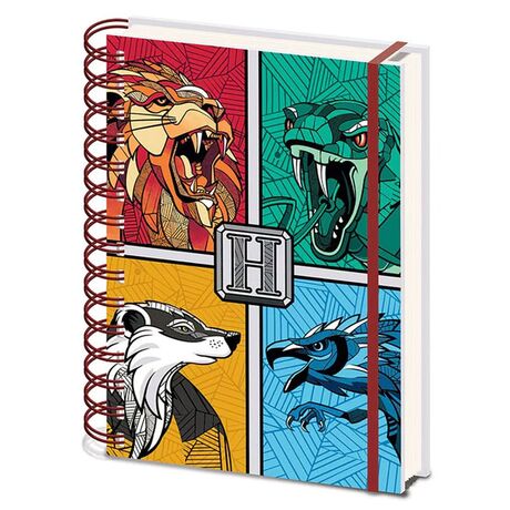 Taccuino A5 Harry Potter Hogwarts Houses