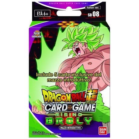 Dragon Ball Rising Broly Starter Deck 8 M02386