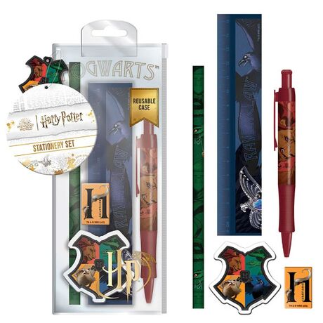 Set Cancelleria Harry Potter Intricate Houses