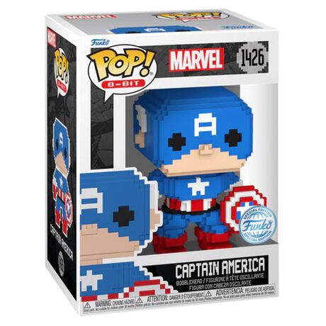 FUNKO POP Marvel Captain America 8 Bit 82700