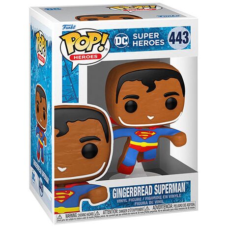 FUNKO POP Holiday Gingerbread DC Superman 443 64322