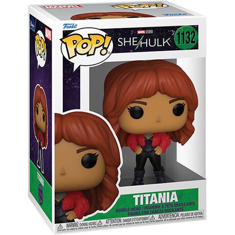 FUNKO POP Marvel She-Hulk Titania Bobble 1132 64202