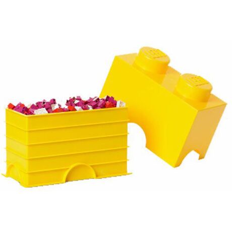 Contenitore LEGO Brick 2 Giallo RCL SB2 YL