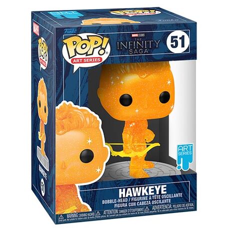 FUNKO POPS Art Series Infinity Saga Hawkeye Bobble 51 57615