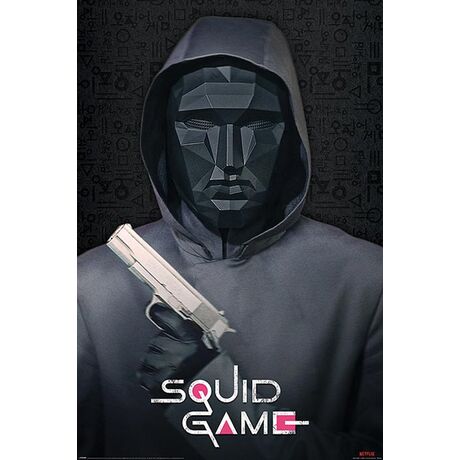 Maxi Poster Squid Game Mask Man PP35020