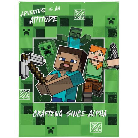 Wall Decor Minecraft Crafting Since Alpha 125x85cm MNC576