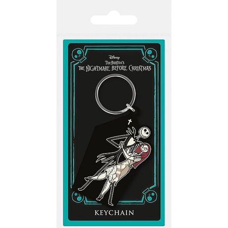Nightmare B.C. Jack & Sally Coffin Keychain RK39301C