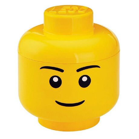 LEGO Head Small Man Container RCL SHS YLB