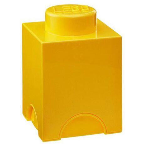 Contenitore LEGO Brick 1 Giallo RCL SB1 YL