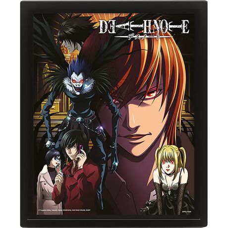 Quadro 3D Death Note Connected By Fate EPPL71545