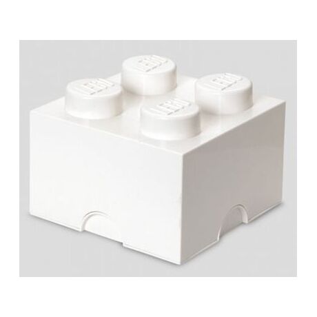 LEGO Brick 4 White Container RCL SB4 WH