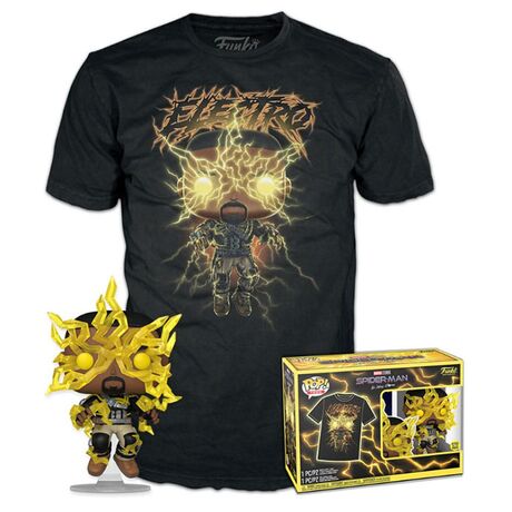 Set figure POP & Tee Marvel Spiderman No Way Home Electro (L)