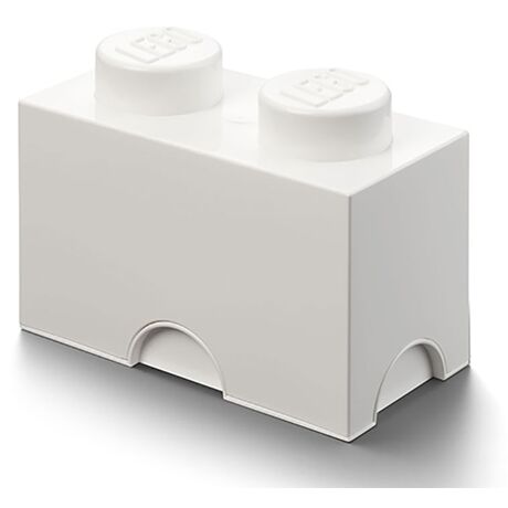 Contenitore LEGO Brick 2 Bianco RCL SB2 WH