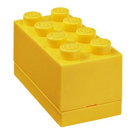LEGO Mini Box 8 Yellow Container RCL MB8 YL