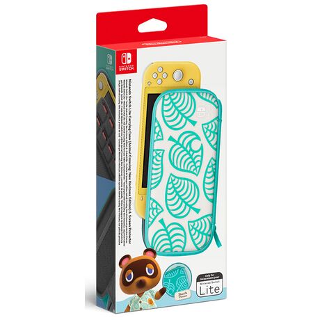 NINTENDO Switch Lite Custodia + Pellicola Animal Crossing