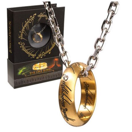 Anello in Acciaio Il Signore degli Anelli Anello del Potere