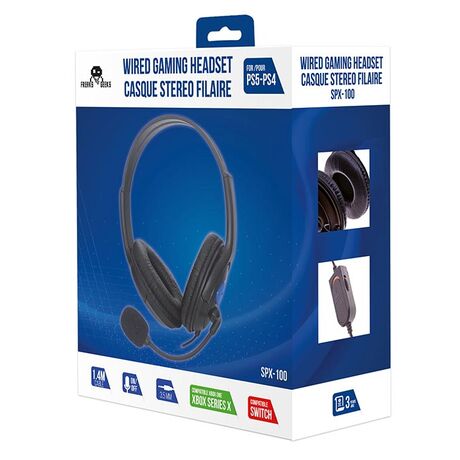 FREAKS PS5/PS4/XBX/SWI Cuffie Wired SPX-100 V.2 Nere