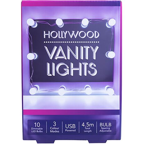 Hollywood Vanity String Lights