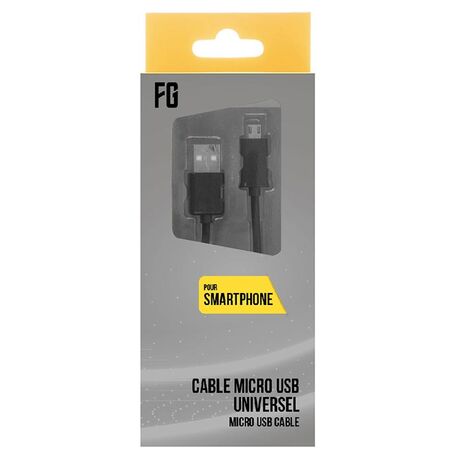 FREAKS Cavo di Ricarica da USB-A a Micro USB Nero 1m