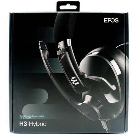 EPOS Cuffie con Microfono H3 Hybrid Black