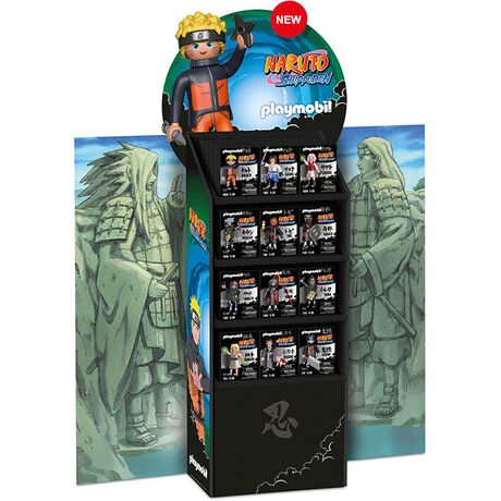 PLAYMOBIL Espositore da Terra Naruto da 60pz 21675