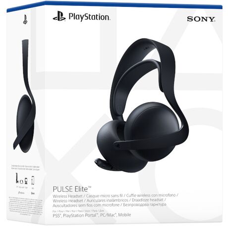 SONY PS5 Cuffie Pulse Elite con Microfono Midnight Black