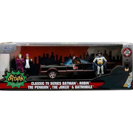 JADA Batman 1966 Classic Batmobile Deluxe Die-Cast 1:24 253215011