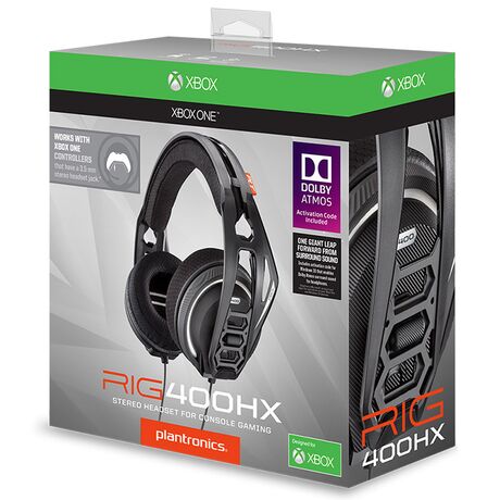 PLANTRONICS XONE Cuffie Wired Gaming Rig 400HX Atmos