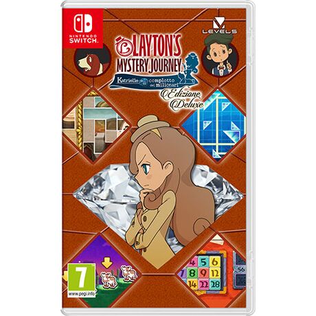 Layton's Mystery Journay Katriel Il Complotto Mil. Deluxe Ed