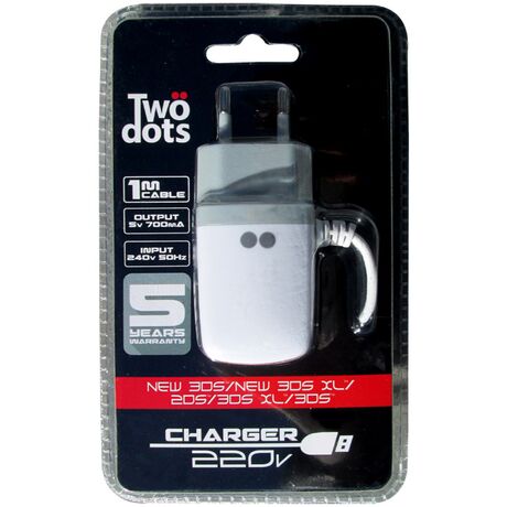 TWO DOTS Alimentatore compatib.3DS/3DSXL