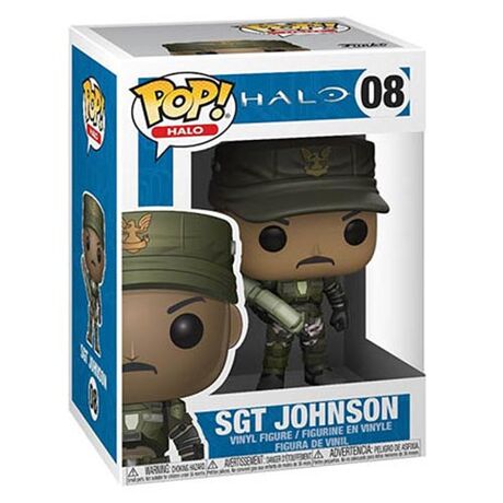 FUNKO POP Halo Sergent Johnson 08 30101
