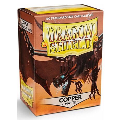 DRAGON SHIELD Bustine Standard Matte Copper 100pz