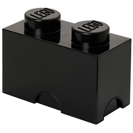 Contenitore LEGO Brick 2 Nero RCL SB2 BK