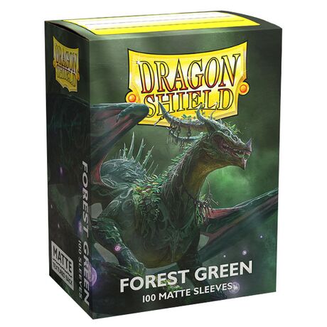 DRAGON SHIELD Bustine Standard Matte Forest Green 100pz