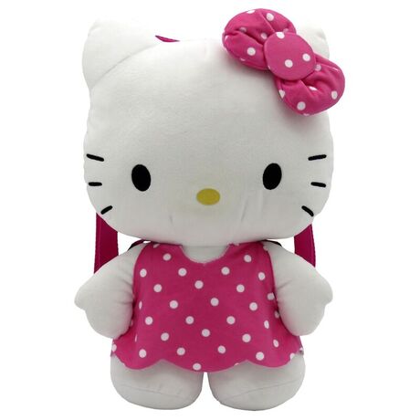 Hello Kitty and Friends: Hello Kitty Pink Plush Backpack 35cm