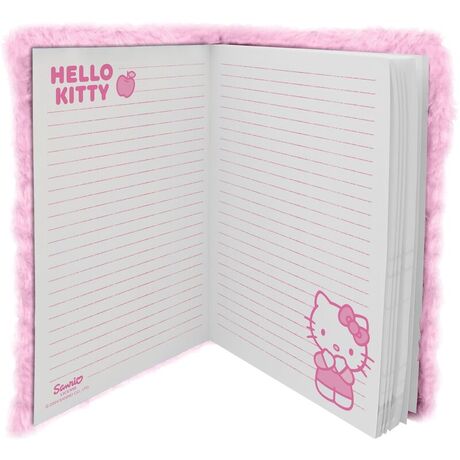 Diario Peluche Hello Kitty