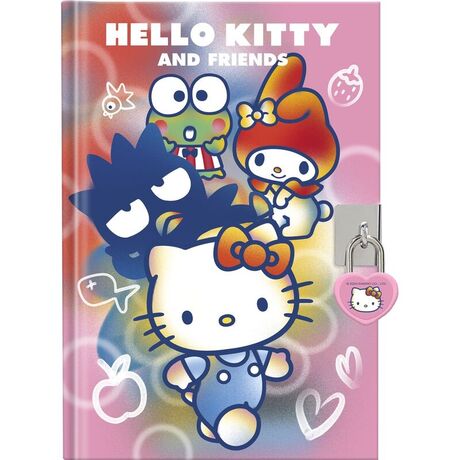 KIDS LICENSING Hello Kitty Diary + magic pen + topper pen