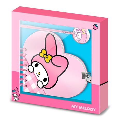 KARACTERMANIA Hello Kitty My Melody diary + pen set