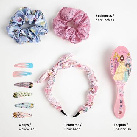 Disney Princess hair accessories vanity case 8427934594535