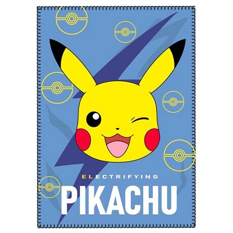 Pokemon Pikachu polar blanket 8436580113939