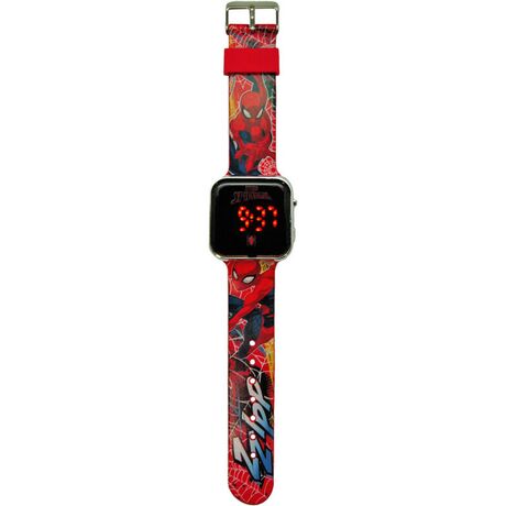 Kids Licensing Disney Marvel Spider-man Παιδικό Ψηφιακό Ρολόι