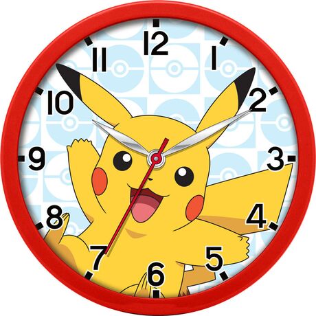 Pokemon Pikachu Wall Clock