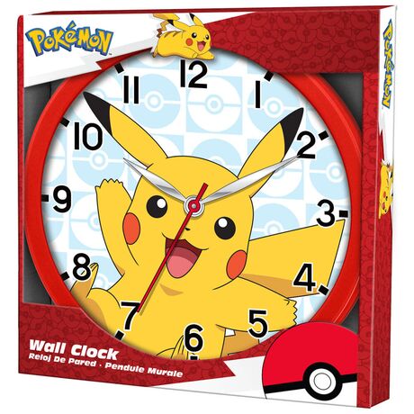 Pokemon Pikachu Wall Clock