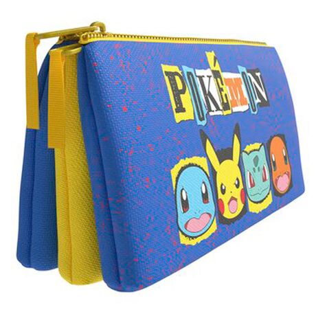 Pokemon triple pencil case 8426842099699