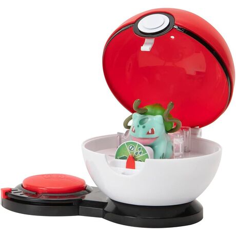 JAZWARES Pokemon Pikachu vs Bulbasaur attack game