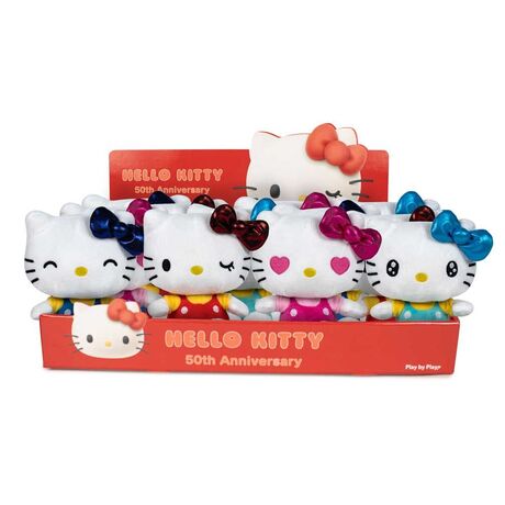 PLAY BY PLAY Hello Kitty 50th Anniversary assorted plush toy 16cm